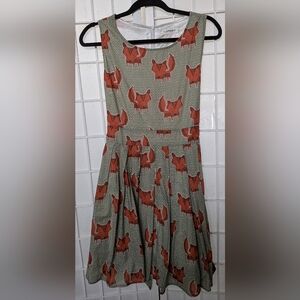L.A. SOUL Fox Foxy Sleeveless Dress - so cute!